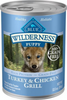 Blue Buffalo Wilderness High-Protein Grain-Free Turkey & Chicken Grill Puppy Canned Dog Food