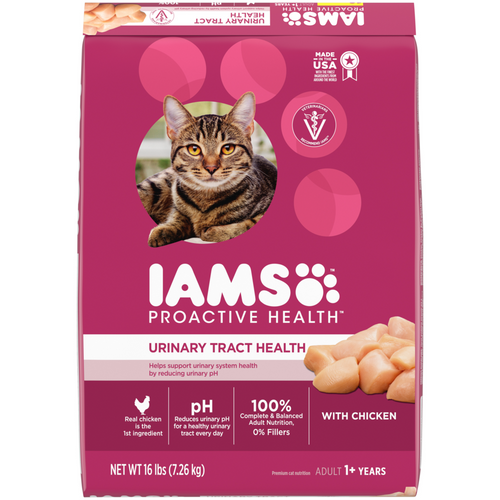 Iams Proactive Health Adult Urinary Tract Healthy With Chicken Cat Kibble Dry Cat Food