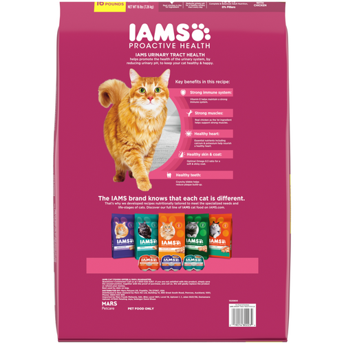 Iams Proactive Health Adult Urinary Tract Healthy With Chicken Cat Kibble Dry Cat Food