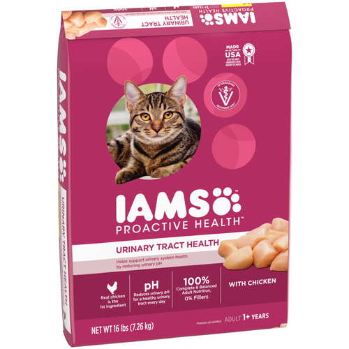 Iams Proactive Health Adult Urinary Tract Healthy With Chicken Cat Kibble Dry Cat Food