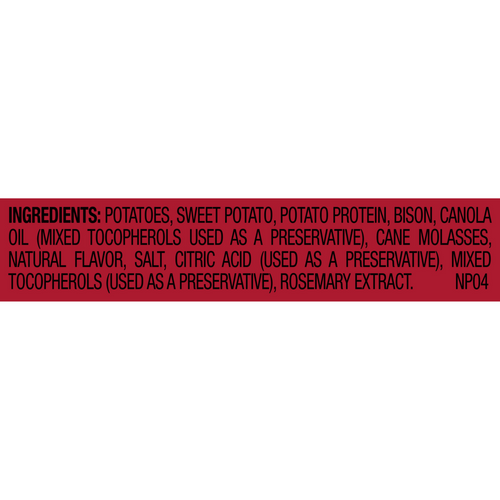 Natural Balance Rewards Crunchy Biscuits Dog Treats for Small Breeds with Real Bison