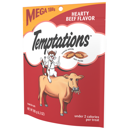Temptations Hearty Beef Cat Treats
