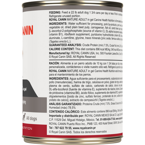 Royal Canin Canine Health Nutrition Mature Adult Canned Dog Food