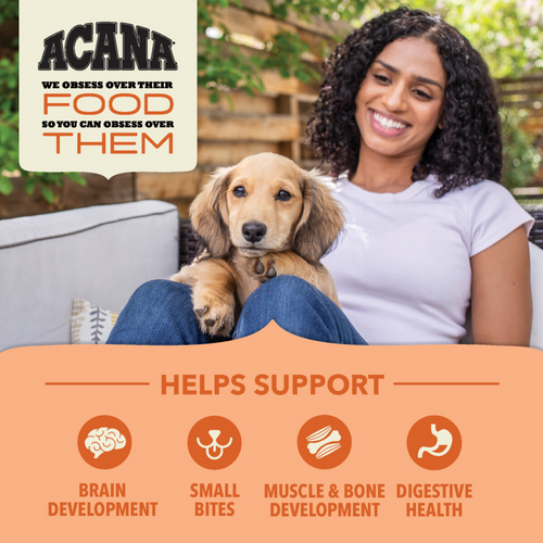 ACANA Wholesome Grains, Puppy Recipe Dry Dog Food
