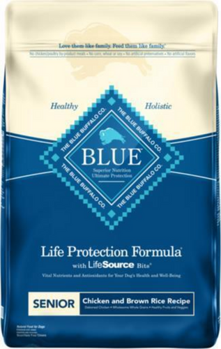Blue Buffalo Life Protection Formula Senior Chicken & Brown Rice Recipe Dry Dog Food