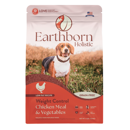 Earthborn Holistic Weight Control Chicken Meal & Vegetables Grain Free Dry Dog Food