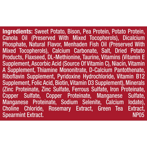 Natural Balance Limited Ingredient Reserve Grain Free Dry Dog Food, Sweet Potato & Bison Recipe