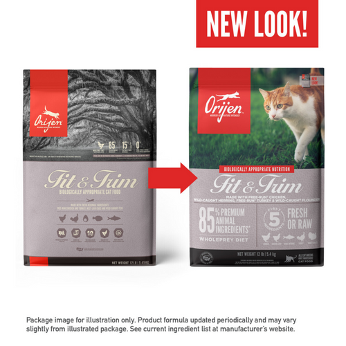ORIJEN Grain Free Fit & Trim Dry Cat Food