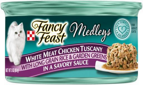 Fancy Feast Elegant Medleys Chicken Tuscany Wet Cat Food