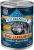 Blue Buffalo Wilderness Wolf Creek Stew Grain-Free Chunky Chicken Stew Adult Canned Dog Food