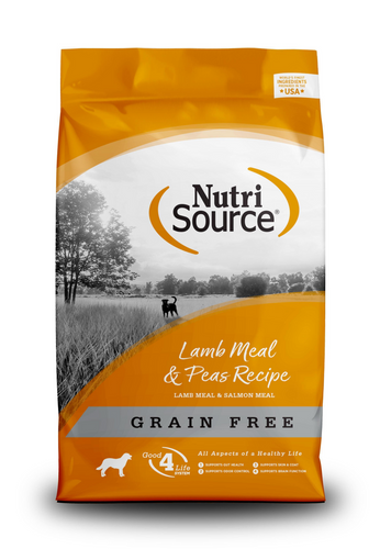 NutriSource Lamb Meal & Peas Formula Grain Free Dry Dog Food