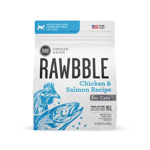 Bixbi Rawbble Chicken/Salmon Freeze Dried for Cats