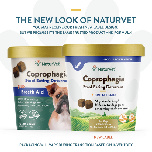 NaturVet Coprophagia plus Breath Aid Functional Soft Chews for Dogs