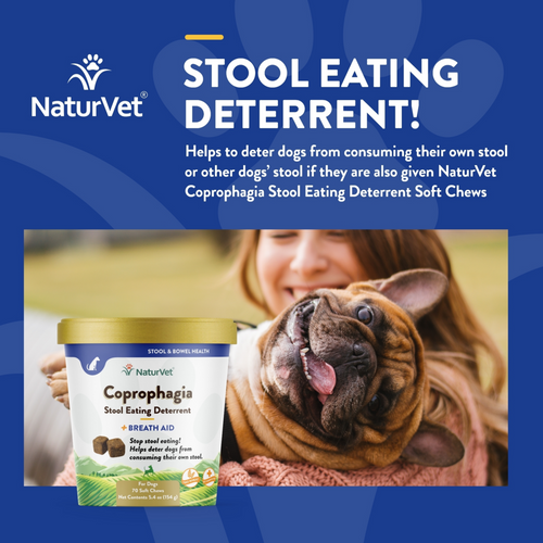 NaturVet Coprophagia plus Breath Aid Functional Soft Chews for Dogs