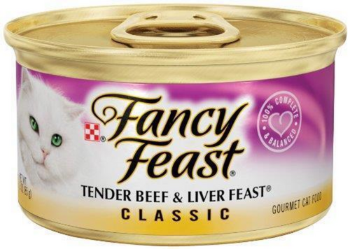 Fancy Feast Classic Pate Beef and Liver Wet Cat Food