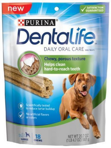 Dentalife Daily Oral Care Adult Large Breed Chicken Dog Treats