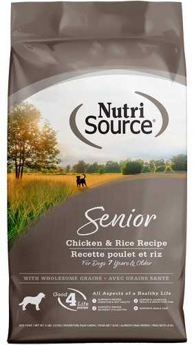 NutriSource Senior Chicken & Rice Dry Dog Food