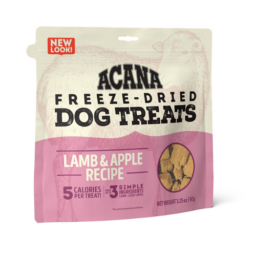 ACANA Singles Freeze Dried Dog Treats Grain Free Lamb & Apple Recipe