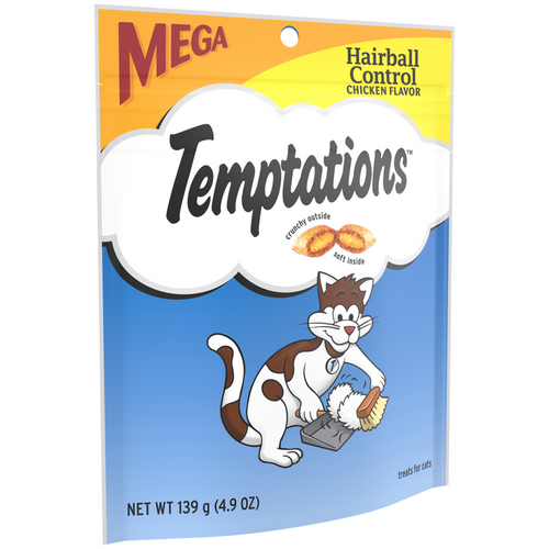 Temptations Hairball Control Chicken Indoor Cat Treats