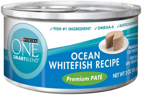 One Grain Free Premium Pate Whitefish Wet Cat Food