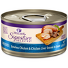 Wellness Signature Selects Grain Free Natural White Meat Chicken and Chicken Liver Entree in Sauce Wet Canned Cat Food
