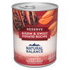 Natural Balance Limited Ingredient Reserve Wet Dog Food, Bison & Sweet Potato Recipe