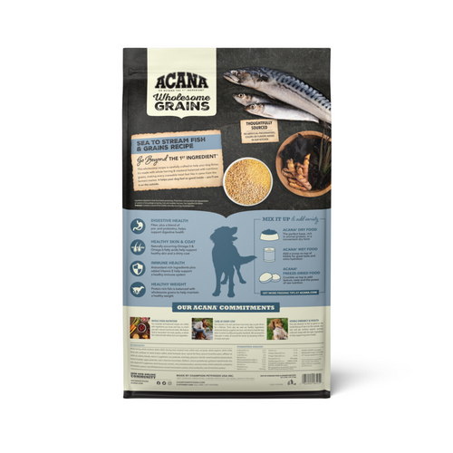 ACANA Wholesome Grains Sea to Stream Fish & Grains Recipe Dry Dog Food