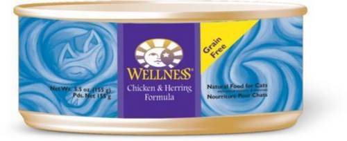 Wellness Complete Health Pate Chicken and Herring Wet Cat Food