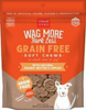 Cloud Star Wag More Bark Less Soft Chews Grain Free Peanut Butter & Apples Dog Treats