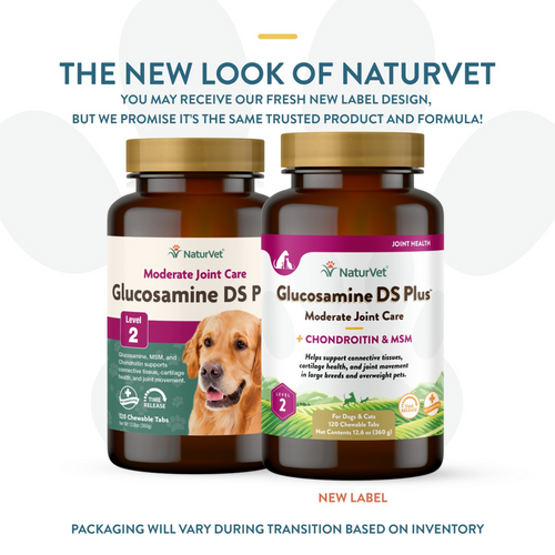 NaturVet Glucosamine DS Level 2 Tablets for Dogs