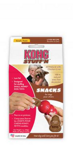 Kong Stuff'n Snacks Liver Recipe Dog Treats