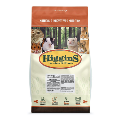 Higgins Sunburst Gourmet Blend Hamster & Gerbil Food