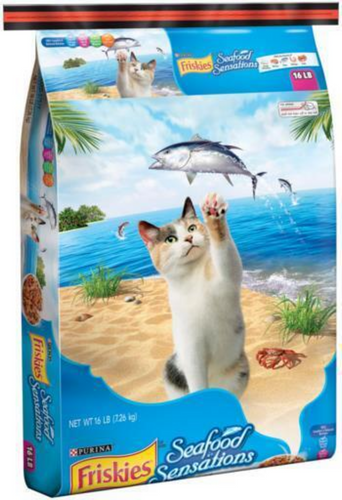 Purina Friskies Seafood Sensations Dry Cat Food