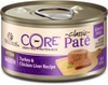 Wellness CORE Grain Free Natural Kitten Health Turkey and Chicken Smooth Pate Canned Cat Food