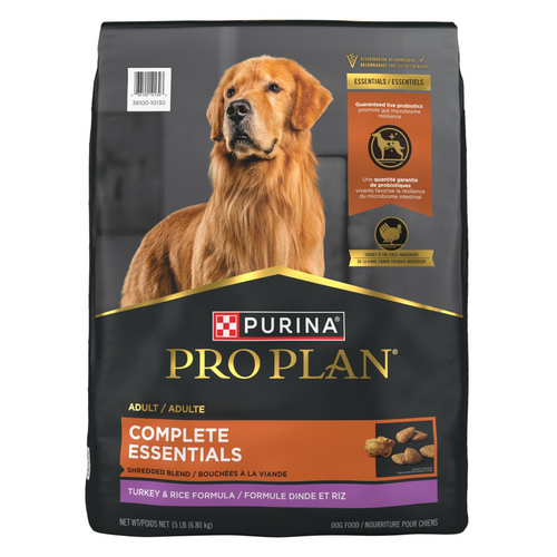ProPlan Complete Essentials Shredded Blend Turkey and Rice Dry Dog Food