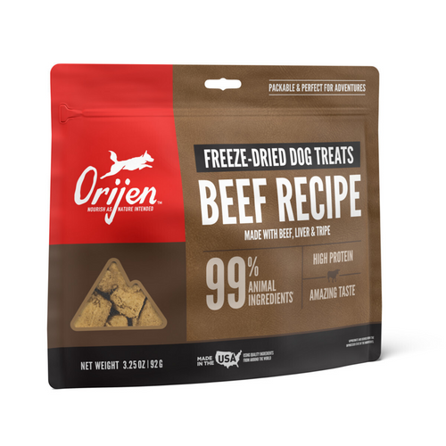 ORIJEN Freeze Dried Ranch Raised Beef Dog Treats