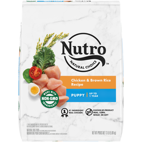 Nutro Natural Choice Puppy Chicken and Brown Rice Recipe Dry Dog Food