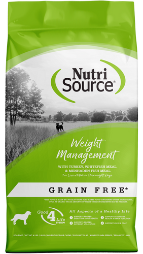 NutriSource Grain Free Weight Management Dry Dog Food
