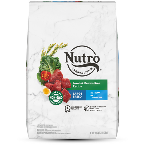 Nutro Wholesome Essentials Large Breed Puppy Pasture-Fed Lamb & Rice Dry Dog Food