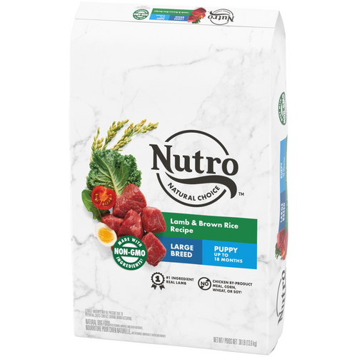 Nutro Wholesome Essentials Large Breed Puppy Pasture-Fed Lamb & Rice Dry Dog Food