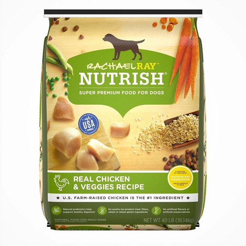 Rachael Ray Nutrish Natural Chicken & Veggies Recipe Dry Dog Food
