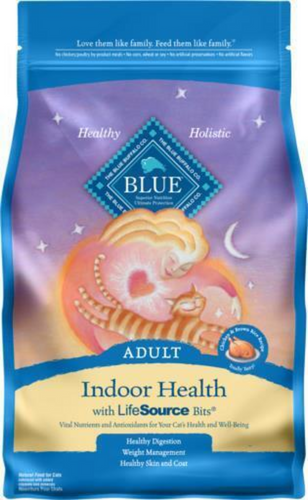 Blue Buffalo Tastefuls Adult Indoor Cat Chicken & Brown Rice Recipe Dry Food