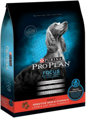 ProPlan Sensitive Skin & Stomach Lamb & Oatmeal Dry Dog Food