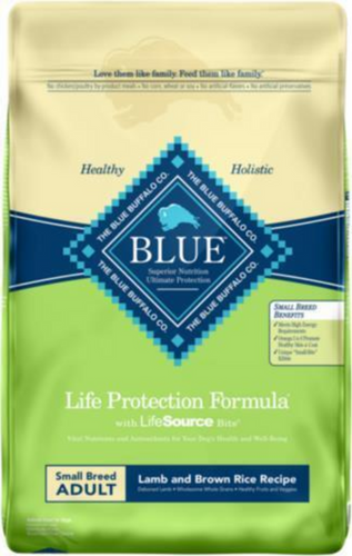 Blue Buffalo Life Protection Formula Small Breed Adult Lamb & Brown Rice Recipe Dry Dog Food