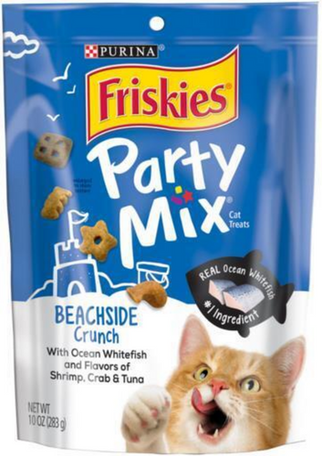 Purina Friskies Party Mix Beachside Crunch Cat Treats