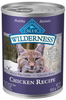 Blue Buffalo Wilderness High-Protein Grain-Free Adult Chicken Recipe Canned Cat Food