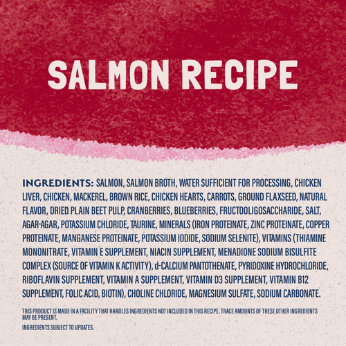 Natural Balance Original Ultra Wet Cat Food, Salmon Recipe