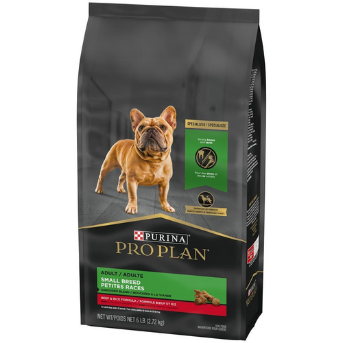 ProPlan Shredded Blend Beef and Rice Small Breed Dry Dog Food