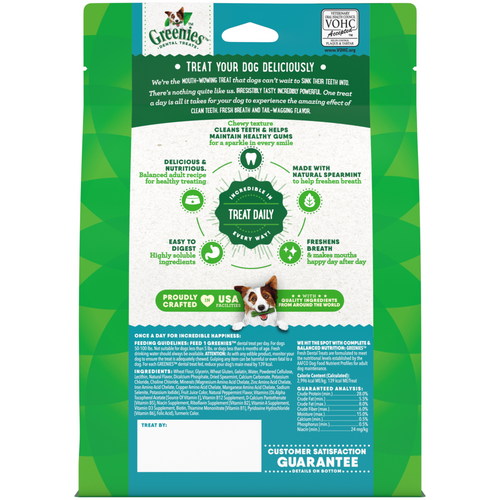 Greenies Large Mint Dental Dog Chews