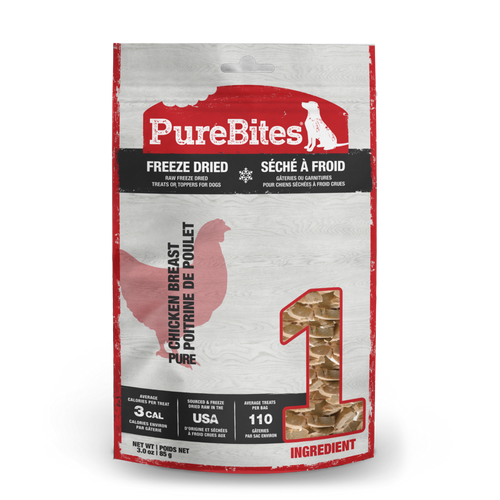 PureBites Freeze Dried Chicken Breast Dog Treats